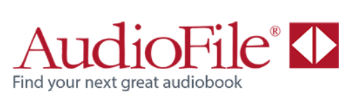 Audiofile logo containing a link to the narrator's Audiofile profile.